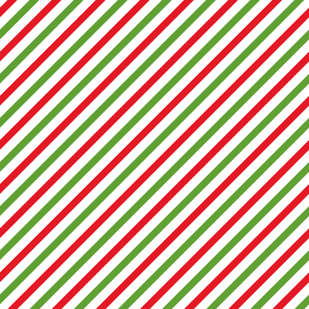 Simple retro geometric Christmas pattern. Traditional colors. New Year theme. Background can be copied without any seams. Vector illustration. Winter endless texture can be used for printing onto fabric and paper or scrap booking.のイラスト素材