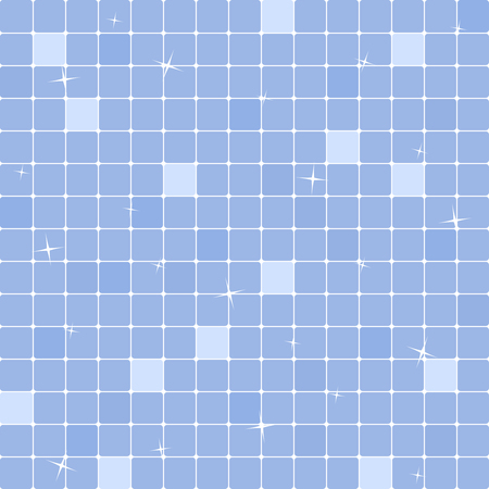 Blue tile texture background. Bathroom design vector illustration. Not seamless.のイラスト素材