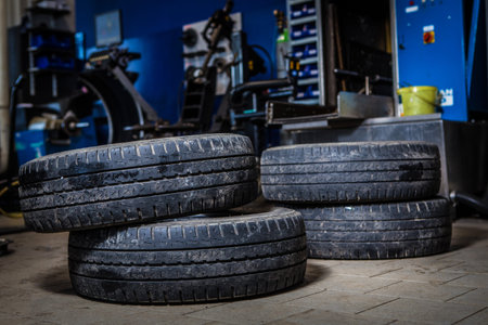 carrying tires