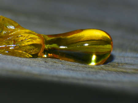 drop of resinの写真素材