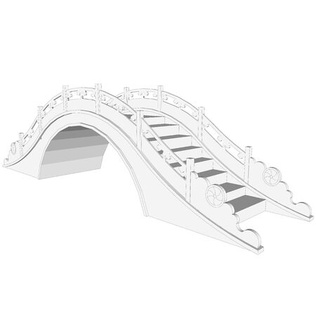 Chinese Bridgeのイラスト素材