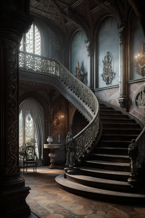 Interior of the Church of St. Nicholas in Lviv, Ukraineの素材