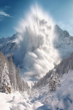 Winter in the swiss alps (Schweiz - Switzerland)の素材