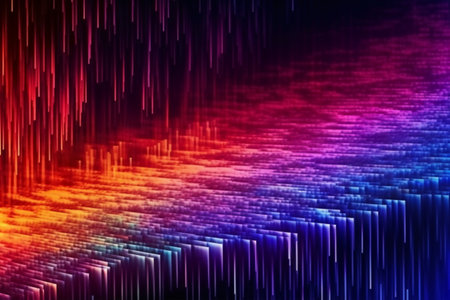 3D abstract fractal background. Design element for flyers, brochures, web, advertisements, and other graphic designer works. Digital collage. Raster clip artの素材