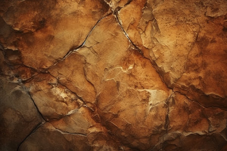 Brown grunge wall - Sandstone surface background. grunge textureの素材