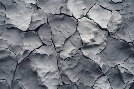 abstract background of cracked earth texture. Global warming, climate change conceptの素材