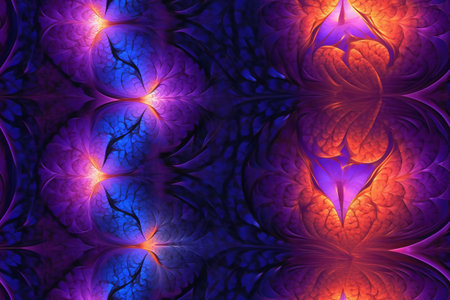 Computer generated fractal artwork for creative art, design and entertainment.の素材