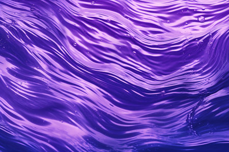 abstract background of water with ripples and waves, purple colorの素材