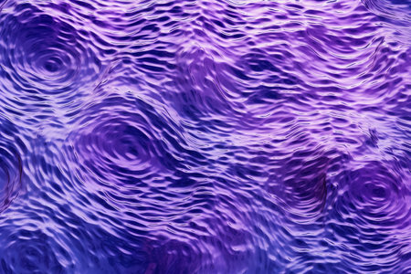 abstract background of rippled purple water with some smooth linesの素材