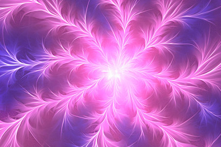 Abstract fractal. Fractal art background for creative design. Decoration for wallpaper, desktop, poster, cover booklet. Print for clothes, t-shirt. Creative illustration for designの素材