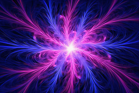 Abstract fractal. Fractal art background for creative design. Decoration for wallpaper, desktop, poster, cover booklet. Print for clothes, t-shirt. Creative illustration for designの素材