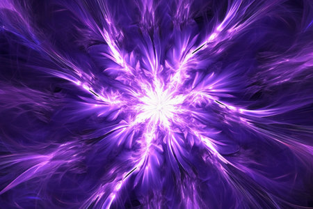 Abstract fractal. Fractal art background for creative design. Decoration for wallpaper, desktop, poster, cover booklet. Print for clothes, t-shirt. Creative illustration for designの素材
