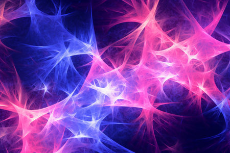 Abstract fractal. Fractal art background for creative design. Decoration for wallpaper, desktop, poster, cover booklet. Print for clothes, t-shirt. Creative illustration for designの素材