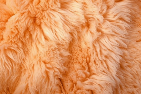 texture, background. Fox fur. a small, semiaquatic, semiaquatic, stoatlike carnivorous mammal native to northern temperate regions.の素材