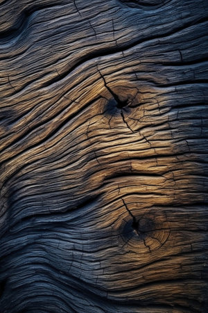 Wooden texture with natural patterns as a background, wood texture.の素材