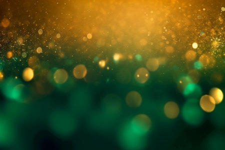 Abstract bokeh light background. Christmas and New Year concept.の素材