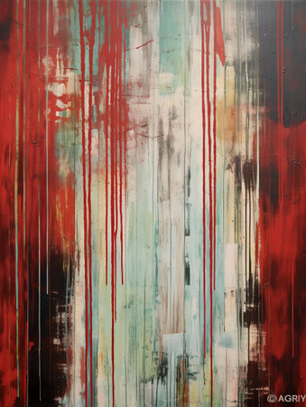 Abstract grunge background. Texture of old wooden board. Vector illustration.の素材
