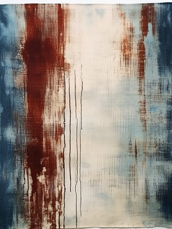 abstract background with grunge brush strokes and stains on old paperの素材
