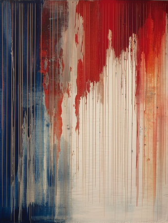 Abstract grunge background. With different color patterns: yellow (beige); blue; red (orange)の素材