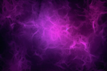 Purple smoke on a black background. Abstract background for design.の素材
