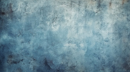 Grunge blue background with space for your text or image.の素材