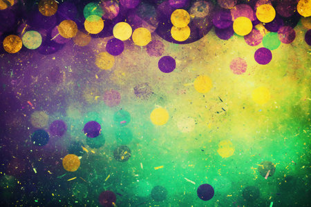 abstract bokeh background with colorful lights - vintage effect style picturesの素材