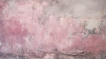 Pink grunge wall texture. Abstract background and texture for design.の素材