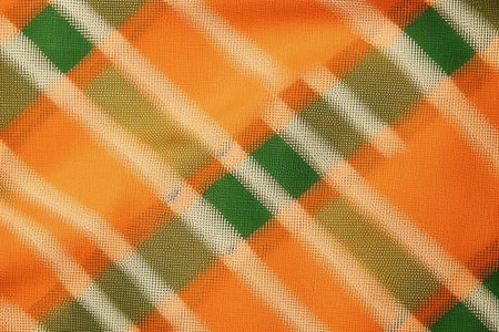 Plaid fabric texture. Abstract background for design. Top view.の素材