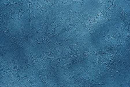 Texture of blue decorative plaster or concrete. Abstract background for design.の素材