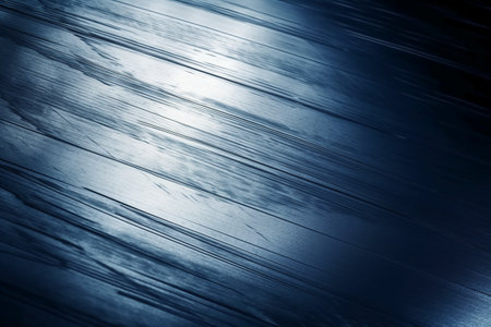 Wooden background or texture and gradients shadow. Blue color.の素材