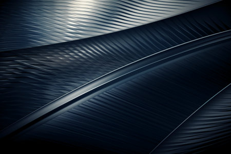 abstract metallic background with some smooth lines in it (3d render)の素材