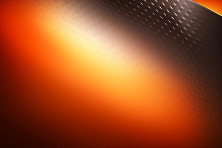 abstract orange background with some smooth lines in it (see portfolio for more in this series)の素材