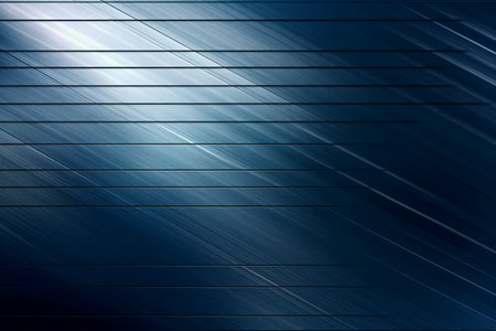 Abstract blue background with some smooth lines in it (see portfolio for more in this series)の素材
