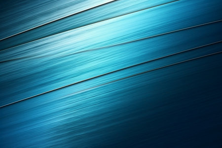 blue metal background with some reflected light on it and some diagonal stripesの素材