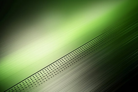 abstract green background with some smooth lines in it (see portfolio for more in this series)の素材