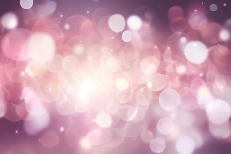 Abstract background with bokeh defocused lights, abstract background.の素材