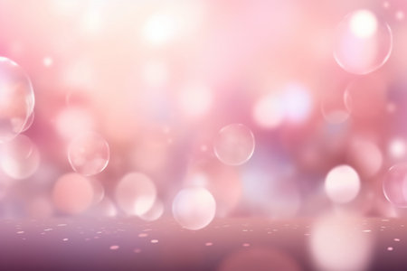 Abstract pink bokeh background. Bokeh light background.の素材