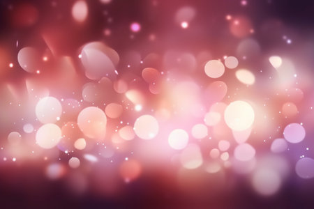 abstract background with bokeh defocused lights and stars.の素材