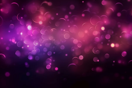 abstract background with bokeh defocused lights and stars.の素材