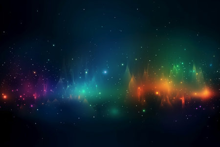 abstract background with magic light effect, vector illustration eps10の素材