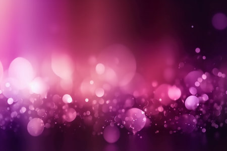 abstract bokeh background with colorful glitter twinkling lightsの素材