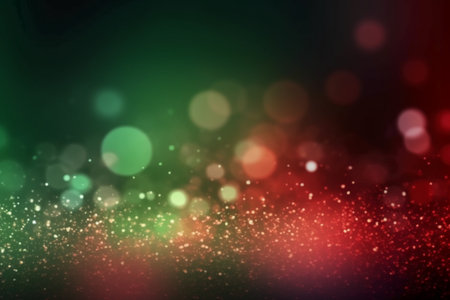 abstract background bokeh circles for Christmas and New Year backgroundの素材