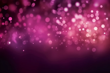 abstract background bokeh circles for Christmas and New Year backgroundの素材
