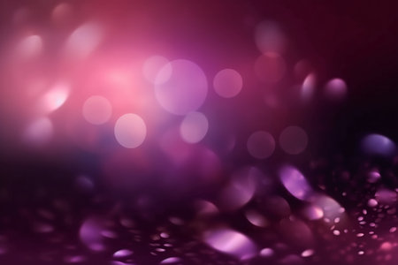 purple bokeh abstract light background. de-focused.の素材