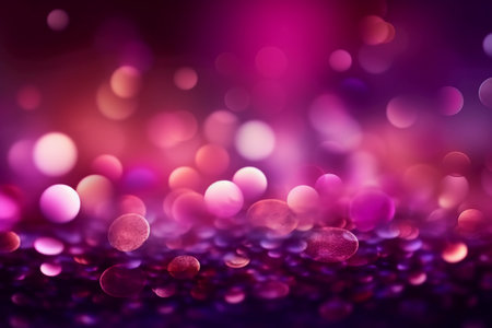 abstract background with bokeh defocused lights and stars.の素材