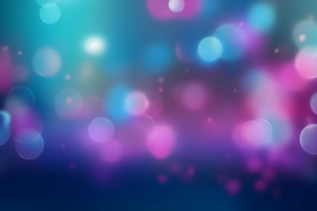 Abstract background with bokeh defocused lights. Vector illustration.の素材
