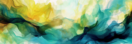 Watercolor abstract background. Colorful vector illustration for your design.の素材