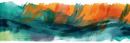 Abstract watercolor background. Texture paper. Hand-drawn illustration.の素材