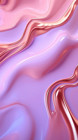 abstract background of pink and purple liquid with some smooth lines in itの素材