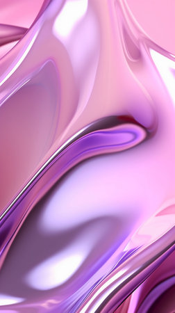 abstract background with smooth lines in pink and purple colors, digitally generated imageの素材